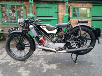 1929 498cc Scott Flying Squirrel