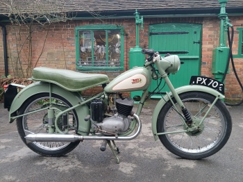 1955 125cc BSA D1 Bantam