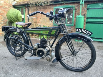 1916 225cc Royal Enfield. With two speed gear.