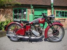 1938 500cc Rudge Ulster.